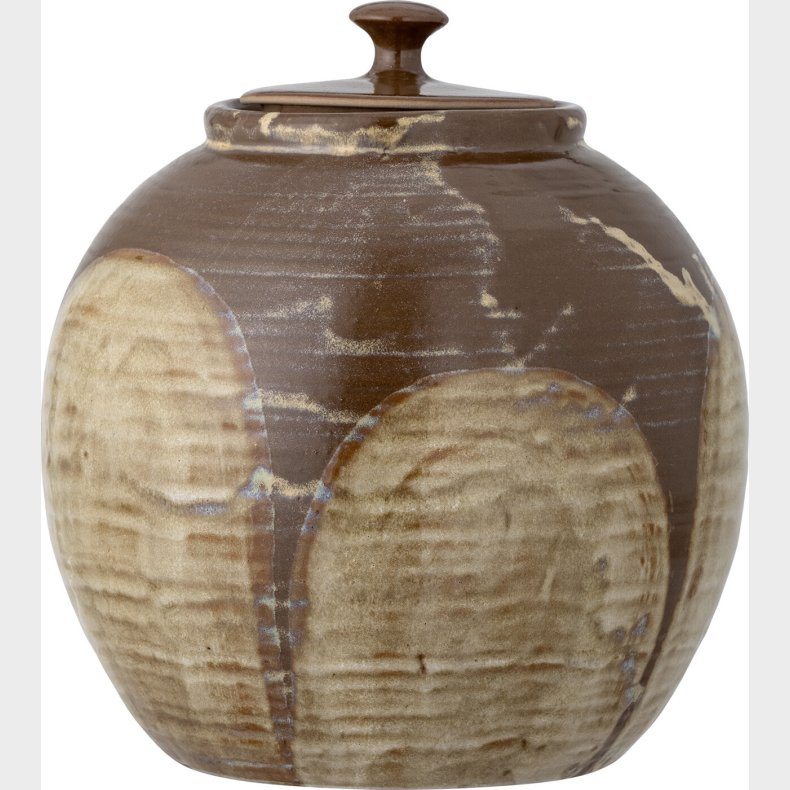 Bloomingville - Nasib Krukke Med Lg - Brun - Stentj Keramik