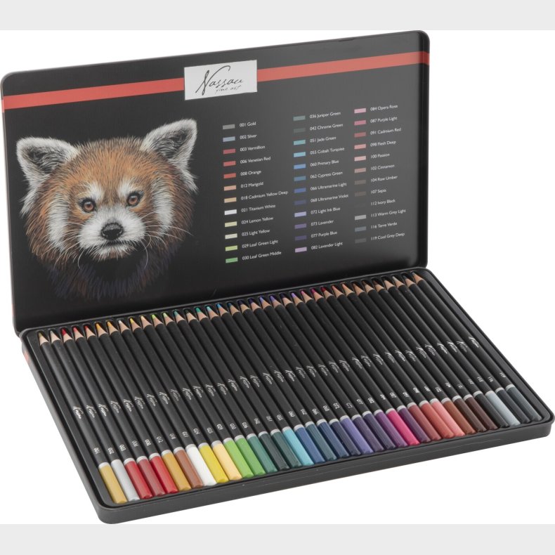 Nassau Fine Art - Farveblyanter I �ske - 36 Stk