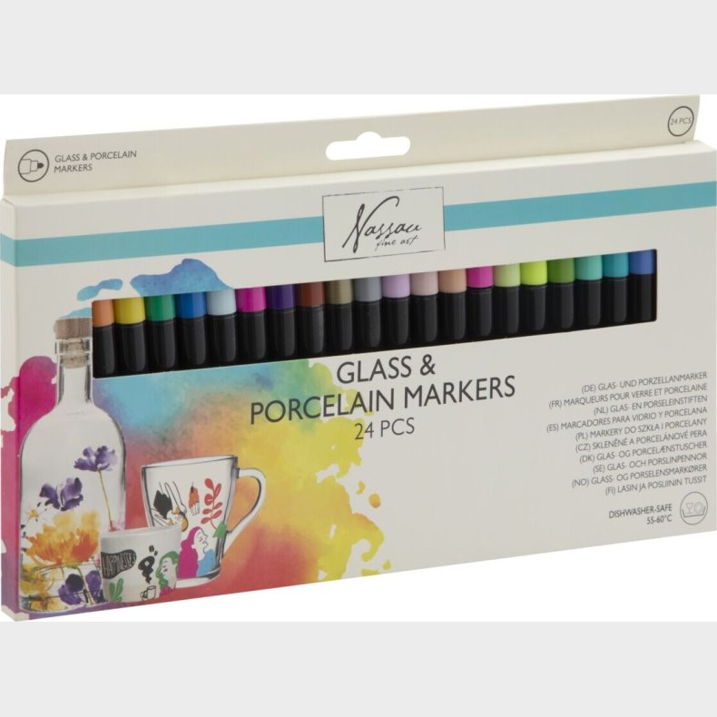 Nassau Fine Art - Glas & Porcel�n Tusser - 24 Stk