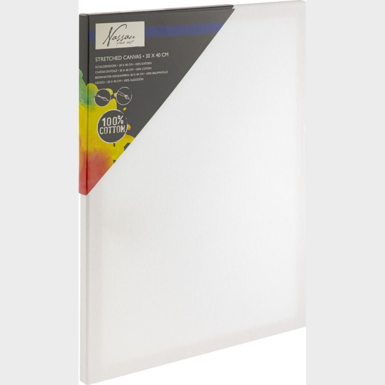 Nassau Fine Art - Malerl�rred - 30x40 Cm - 100% Bomuld