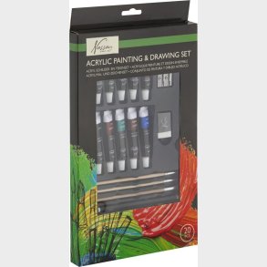 Nassau Fine Art - Male- Og Tegnest - 20 Dele