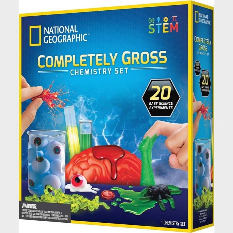National Geographic - Fuldst�ndig Ul�kker Kemi S�t