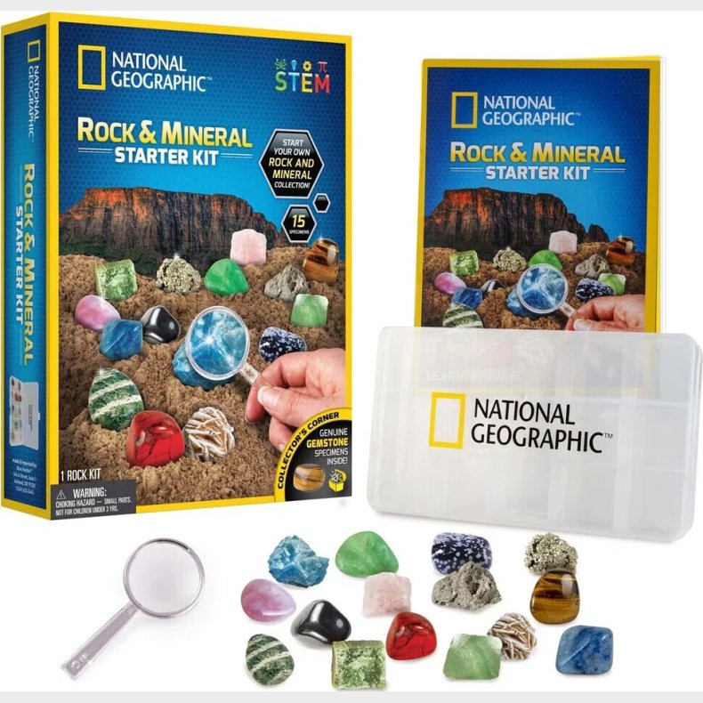 National Geographic Rock And Mineral Starter Kit (29-4010)