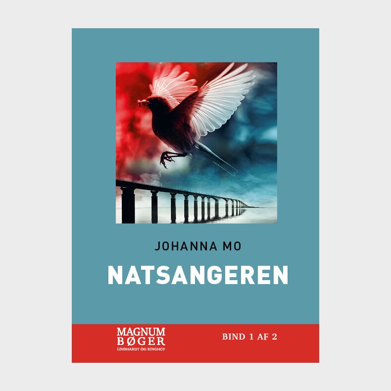 Natsangeren (storskrift) - Johanna Mo - Bog