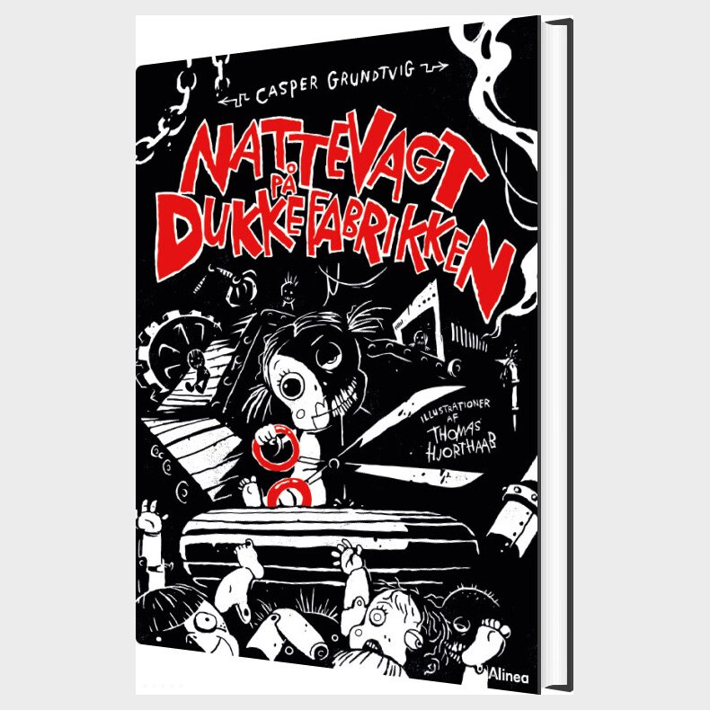 Nattevagt P� Dukkefabrikken, V�lg Selv Handlingen, R�d L�seklub - Casper Grundtvig - Bog