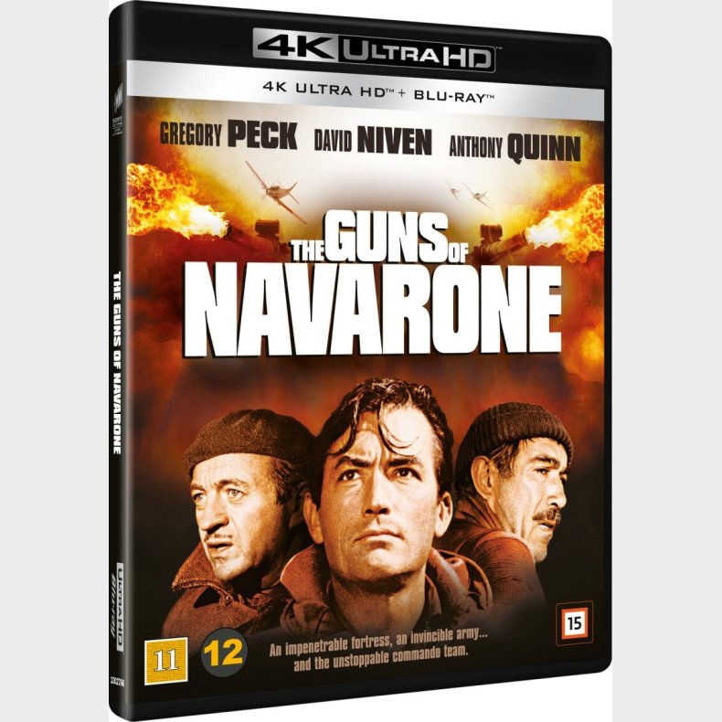 Navarones Kanoner / The Guns Of Navarone - 4K Blu-Ray
