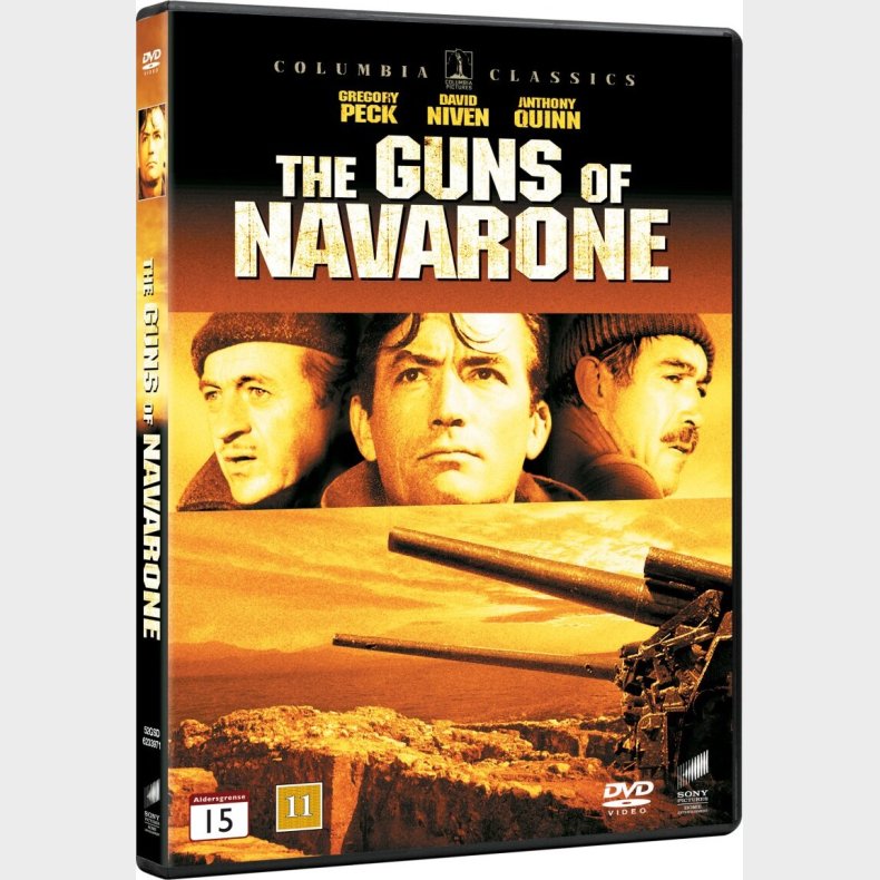 Navarones Kanoner / The Guns Of Navarone - DVD - Film