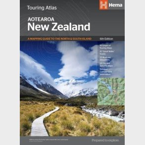 Hema Maps - New Zealand Touring Atlas - English book