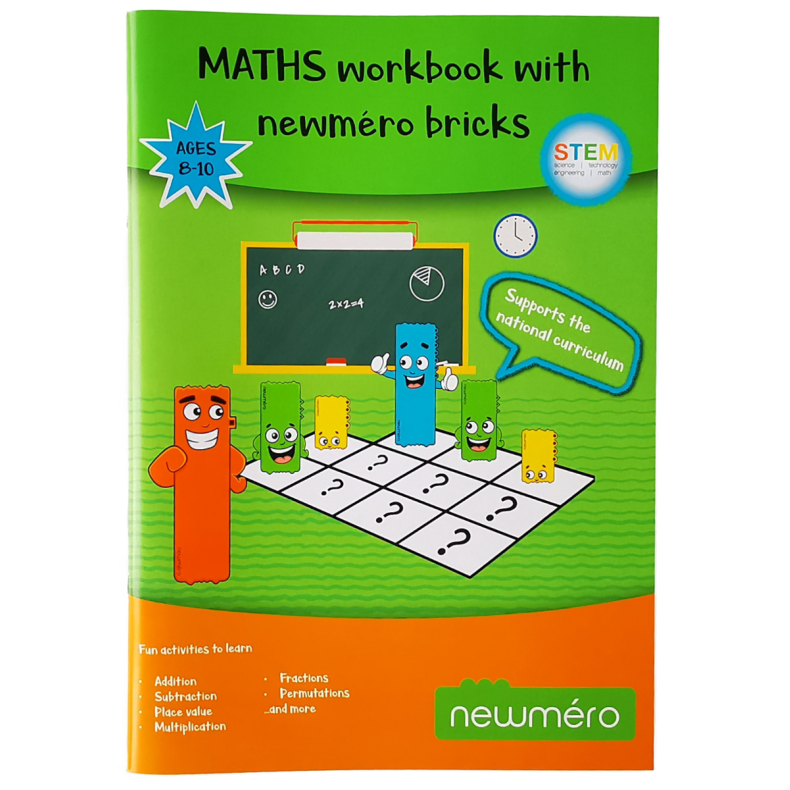 newmro talbrikker opgavehfte, 8-10 r