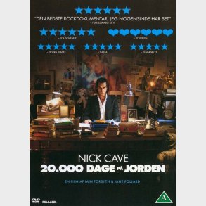 Nick Cave: 20.000 Dage P Jorden / 20.000 Days On Earth - DVD - Film