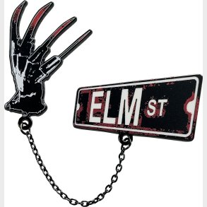 Nightmare On Elm St Pin Badge Set