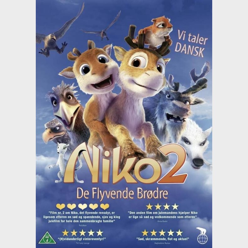 Niko 2 - De Flyvende Brdre - DVD - Film