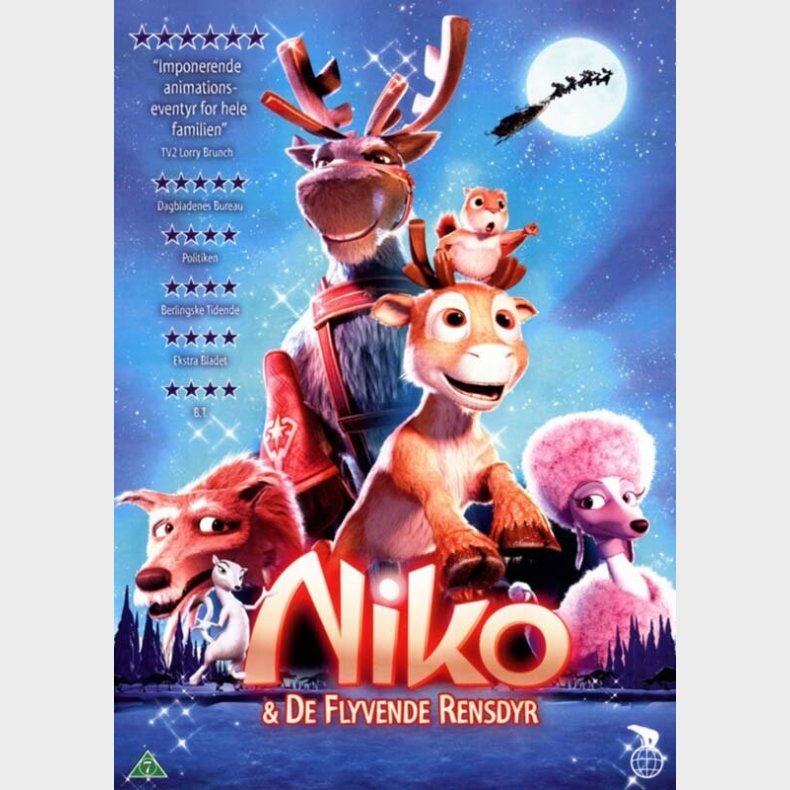 Niko Og De Flyvende Rensdyr - DVD - Film