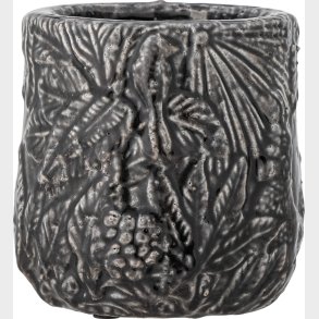Creative Collection - Nikou Deko Urtepotteskjuler - Sort - Terrakotta