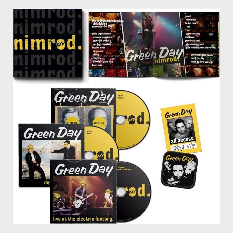 Green Day - Nimrod - 25th Anniversary Edition - Vinyl Lp