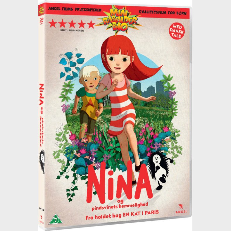 Nina Og Pindsvinets Hemmelighed - DVD - Film