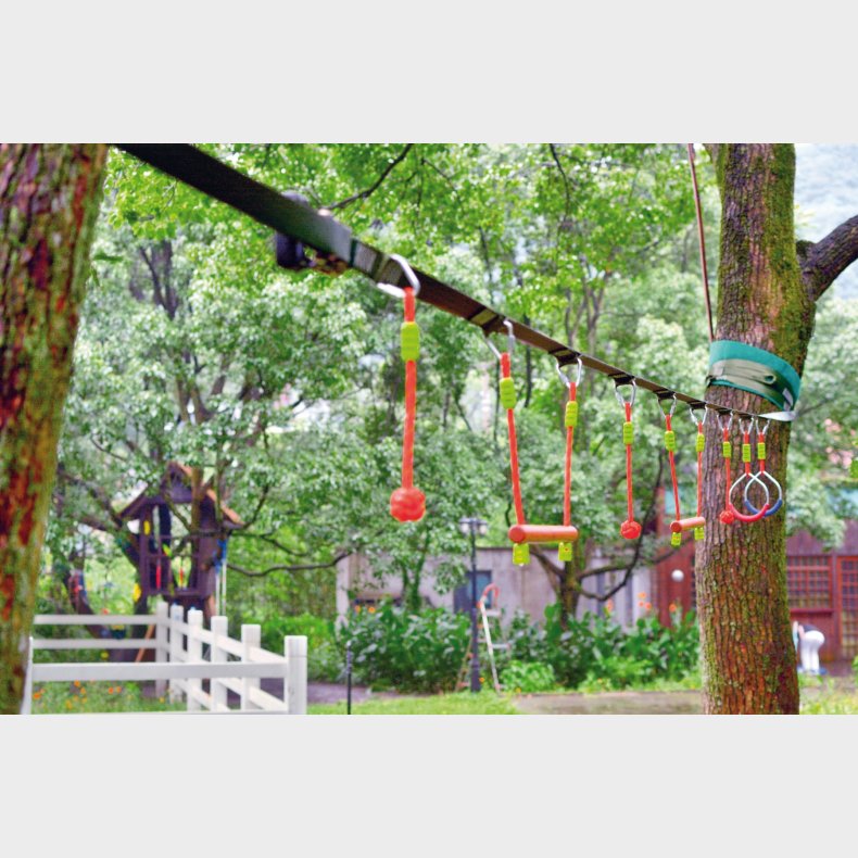 eduplay | Ninja line klatrebane, 12 meter