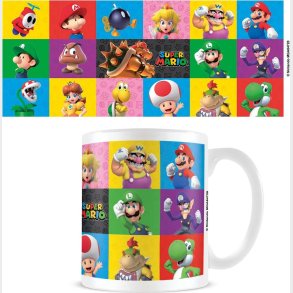 Nintendo - Super Mario 3d Friends & Foes White Pod Mug - White