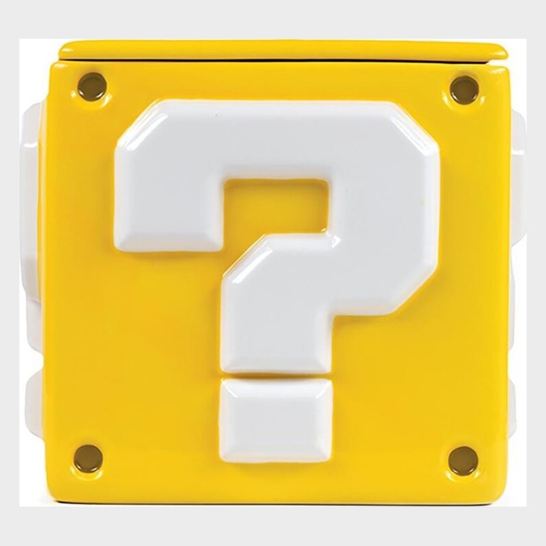 Nintendo - Super Mario Question Mark Block Cookie Jar - Vibrant