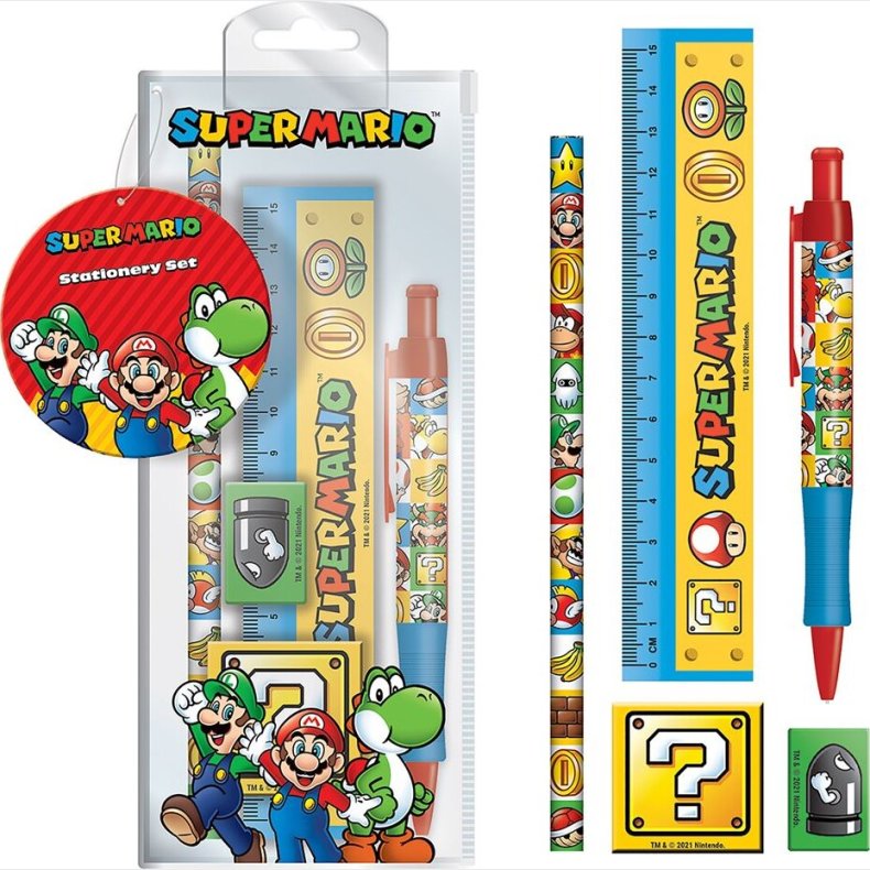 Nintendo - Super Mario Stationery Set