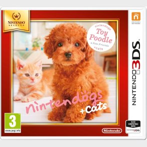 Nintendogs And Cats 3d: Toy Poodle (select) - Nintendo 3DS