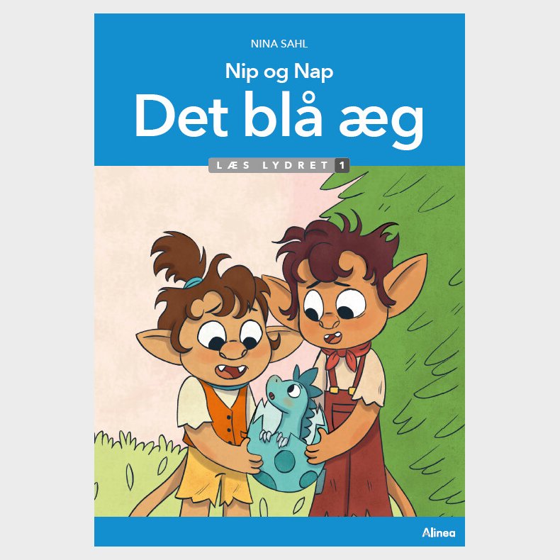 Nip Og Nap, Det Bl� �g, L�s Lydret 1 - Nina Sahl - Bog