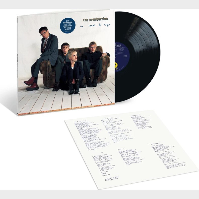 The Cranberries - No Need To Argue - 30th Anniversary - Vinyl Lp