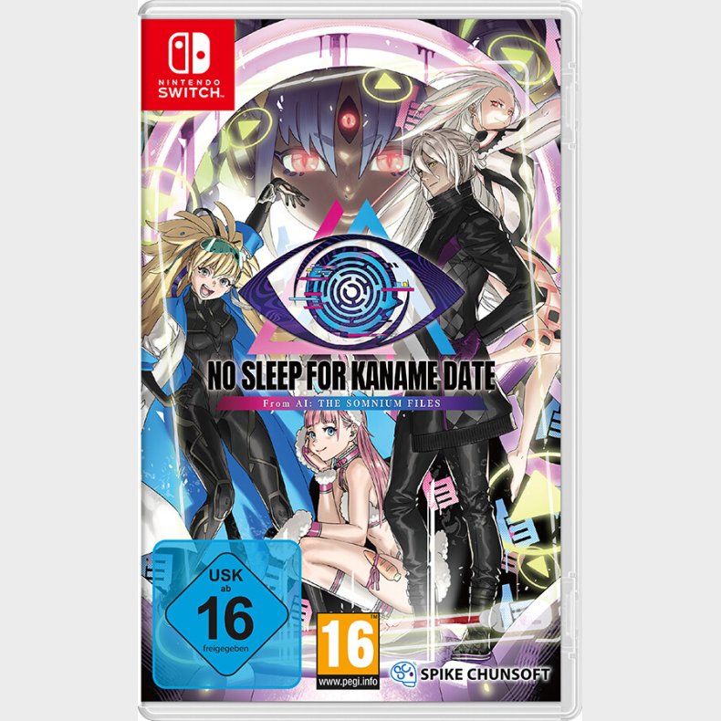 No Sleep For Kaname Date From Ai The Somnium Files Aiba Edition - Nintendo Switch