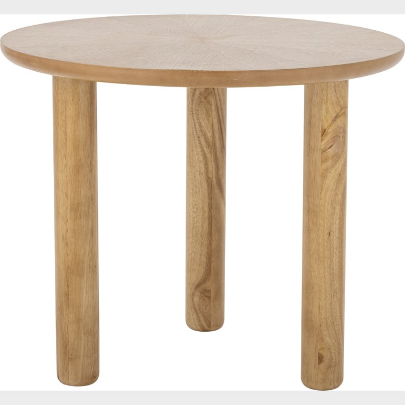 Bloomingville - Noma Sofabord - Natur - Gummitr� - Rundt