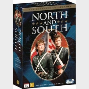Nord Og Syd Dvd Box - Komplet Boks - DVD - Tv-serie