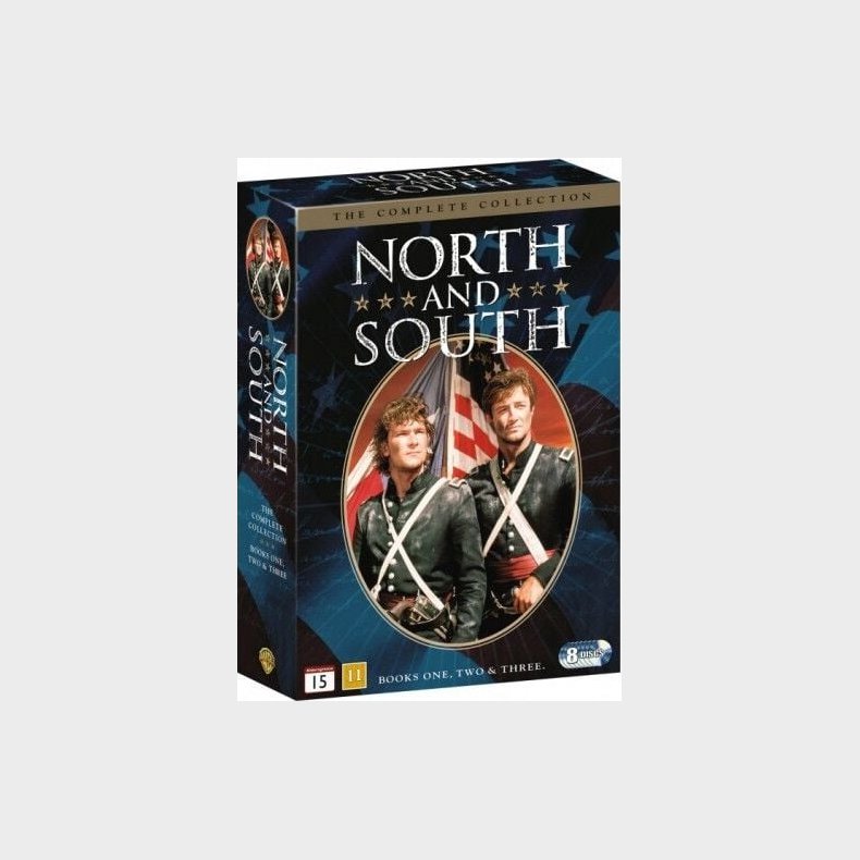 Nord Og Syd Dvd Box - Komplet Boks - DVD - Tv-serie