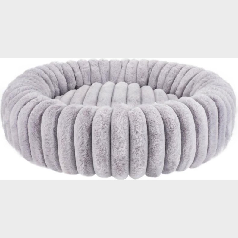 Nordic Paws - Ripple Comfort Dogbed - Lysegr� - L - 100x100x22cm