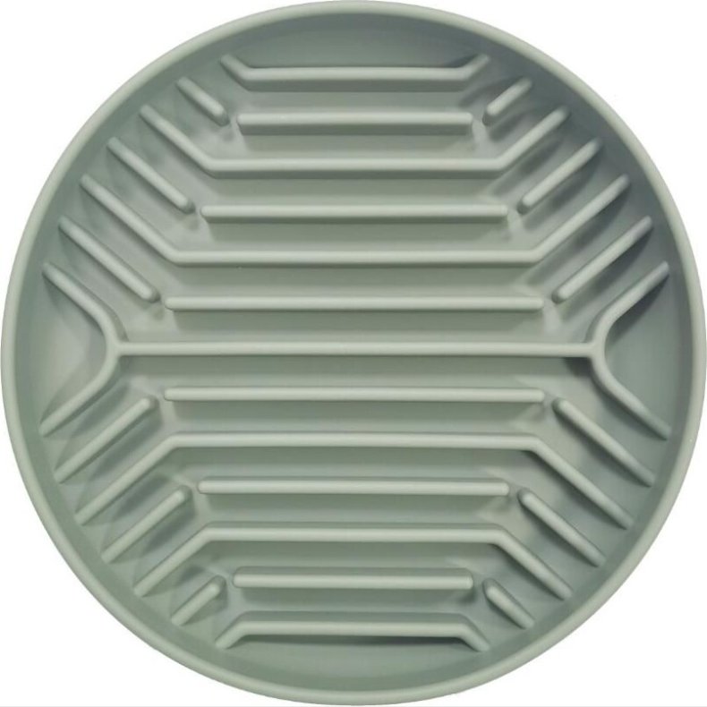 Nordic Paws - Slikkem�tte Rund, Sky - Green - 19x19cm