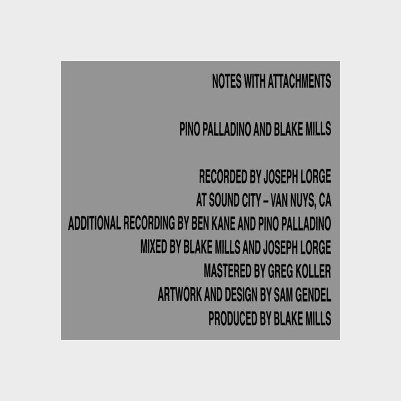 Pino Palladino - Notes With Attachments - Vinyl Lp