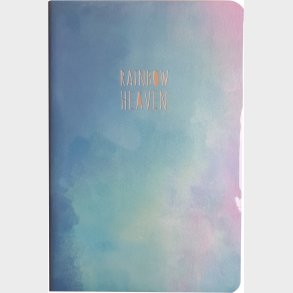 Notesbog 14 X 21 Cm - Linjeret Rainbowheaven