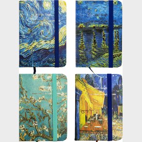 Notesbog A7 160 Sider Van Gogh Motiver - Centrum - 1 Stk. - Assorteret