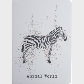 Notesbog Animal World 13 X 18 Cm
