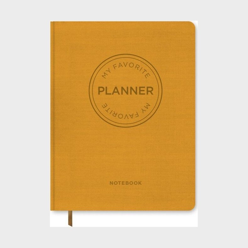 Notesbog - My Favorite Planner - Karry Gul