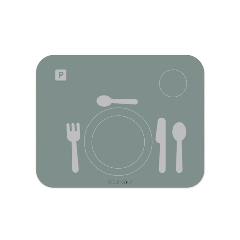 Noui Noui dkkeserviet - Table Setting Granite Grey