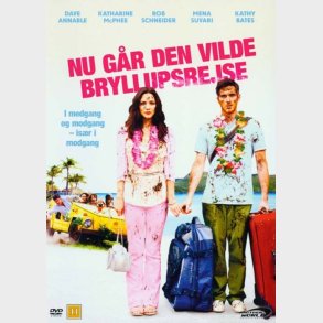 Nu Gr Den Vilde Bryllupsrejse / You May Not Kiss The Bride - DVD - Film