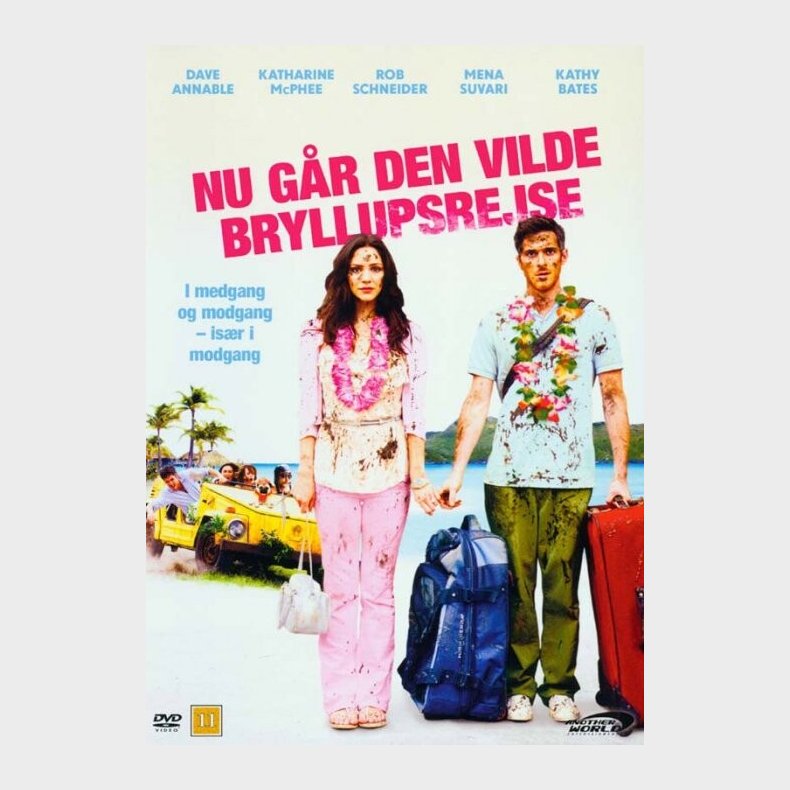 Nu Gr Den Vilde Bryllupsrejse / You May Not Kiss The Bride - DVD - Film