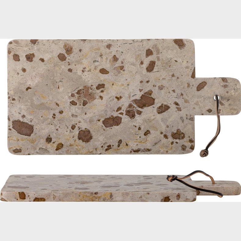 Bloomingville - Nukaka Skrebrt - Brun - Marmor