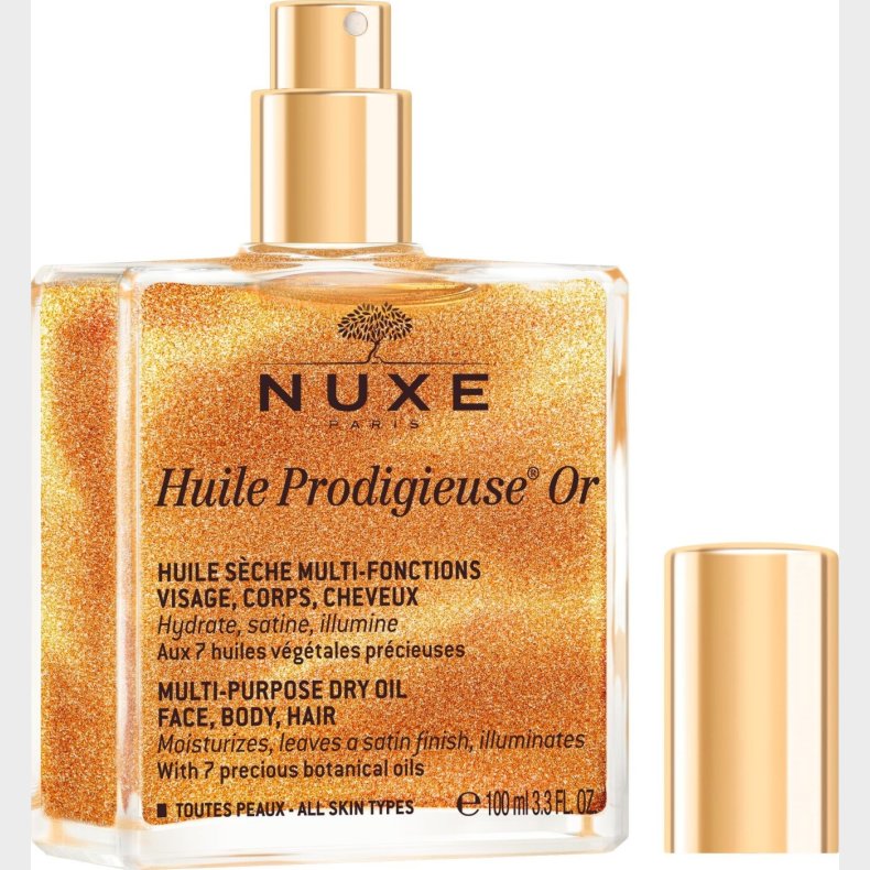 Nuxe - Multi-purpose Dry Oil - Golden Shimmer 100 Ml