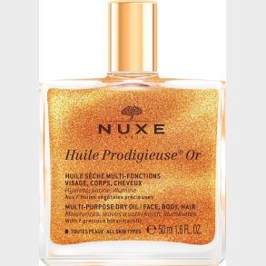 Nuxe Huile Prodigieuse Gold Dry Oil Til - Ansigt Krop Og Hr 50 Ml