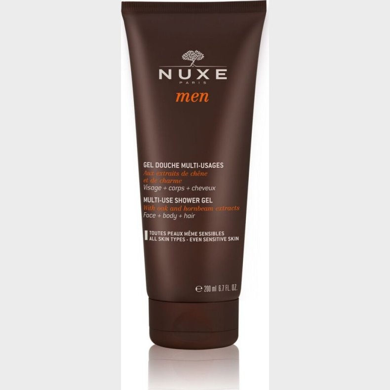 Nuxe Men Multi Use Shower Gel - 200 Ml.