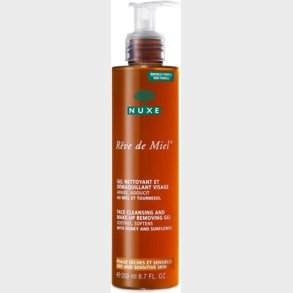 Nuxe - Rve De Miel Ansigtsrens Og Makeupfjerner Gel 200 Ml