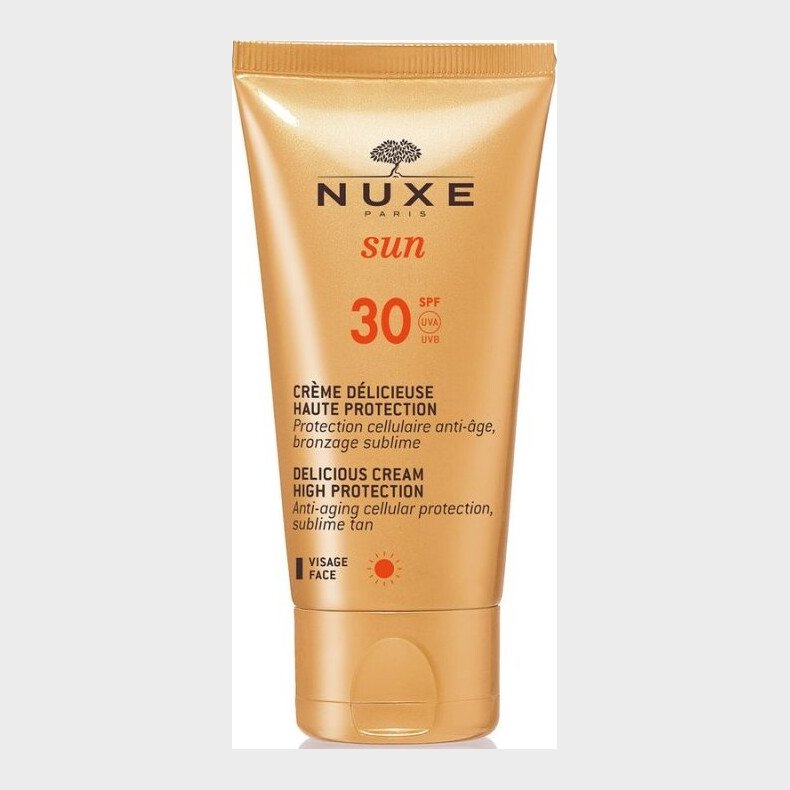 Nuxe Solcreme - Delicious Solcreme Til Ansigt Spf 30 - 50 Ml