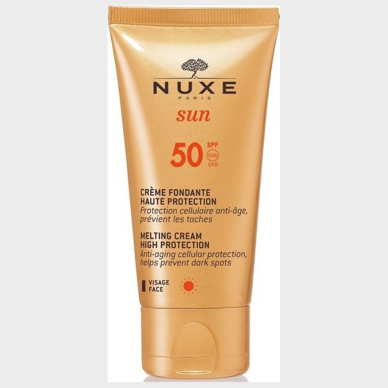 Nuxe - Sun Melting Cream High Protection Spf 50 50 Ml