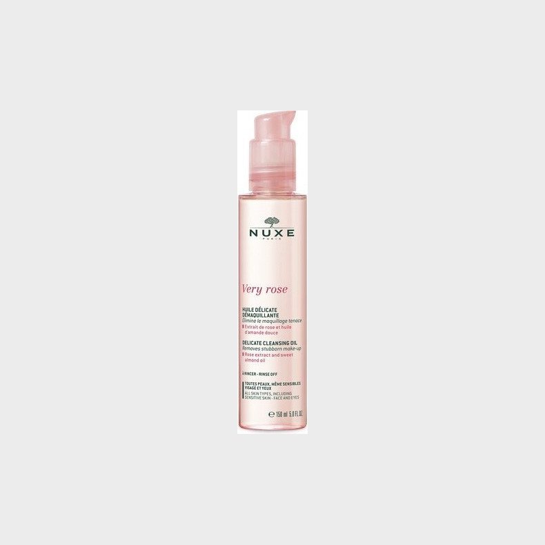 Nuxe - Very Rose Cleansing Oil 150 Ml - Rens