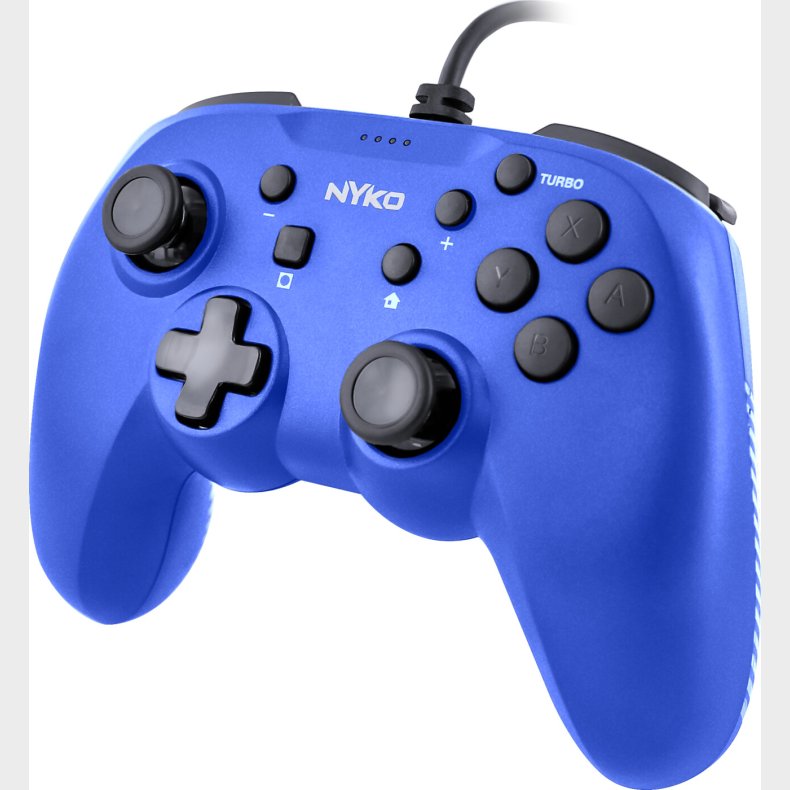 Nyko Prime Wired Controller - Blue For Switch